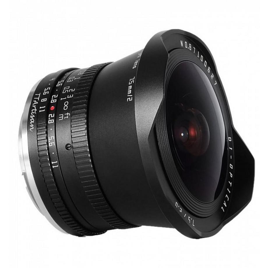 TTARTISANS  Festbrennweite 7.5 mm F2.0 Fisheye 