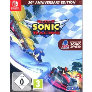 SEGA Team Sonic Racing 30th Anniversary Edition Anniversaire Allemand, Anglais Nintendo Switch