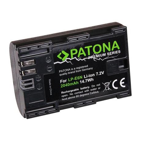 Patona  PATONA 1259 Batteria per fotocamera/videocamera Ioni di Litio 2040 mAh 