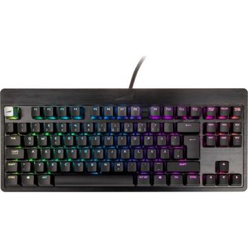 Everest Core TKL Clavier Gaming - MX Red, noir, Allemagne