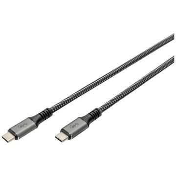 USB 4 Typ-C Anschlusskabel 1m