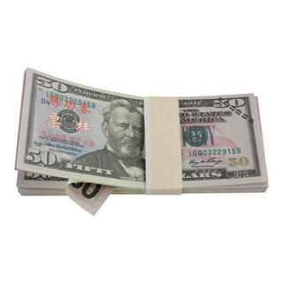 Gameloot  Faux argent - 50 dollars américains (100 billets) 