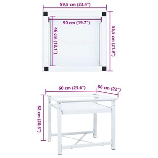 VidaXL Socle pour machine à laver  