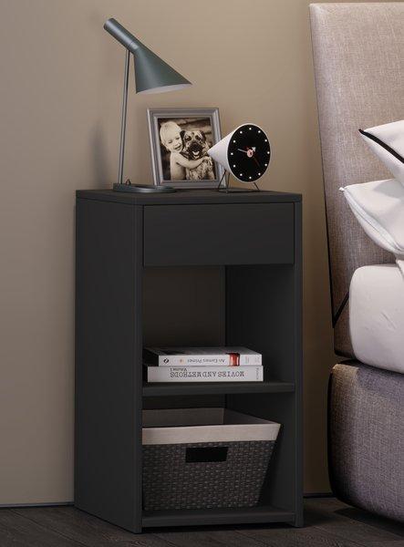 VCM Nachtschrank Beistelltisch Schublade Konsole Boxspring Nachttisch Sledo Maxi  