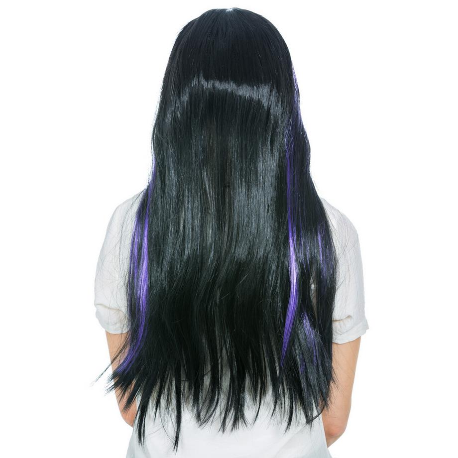 Tectake  Perruque de vampire cheveux longs 