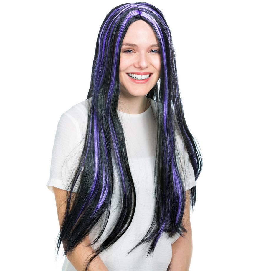 Perruque de vampire cheveux longs