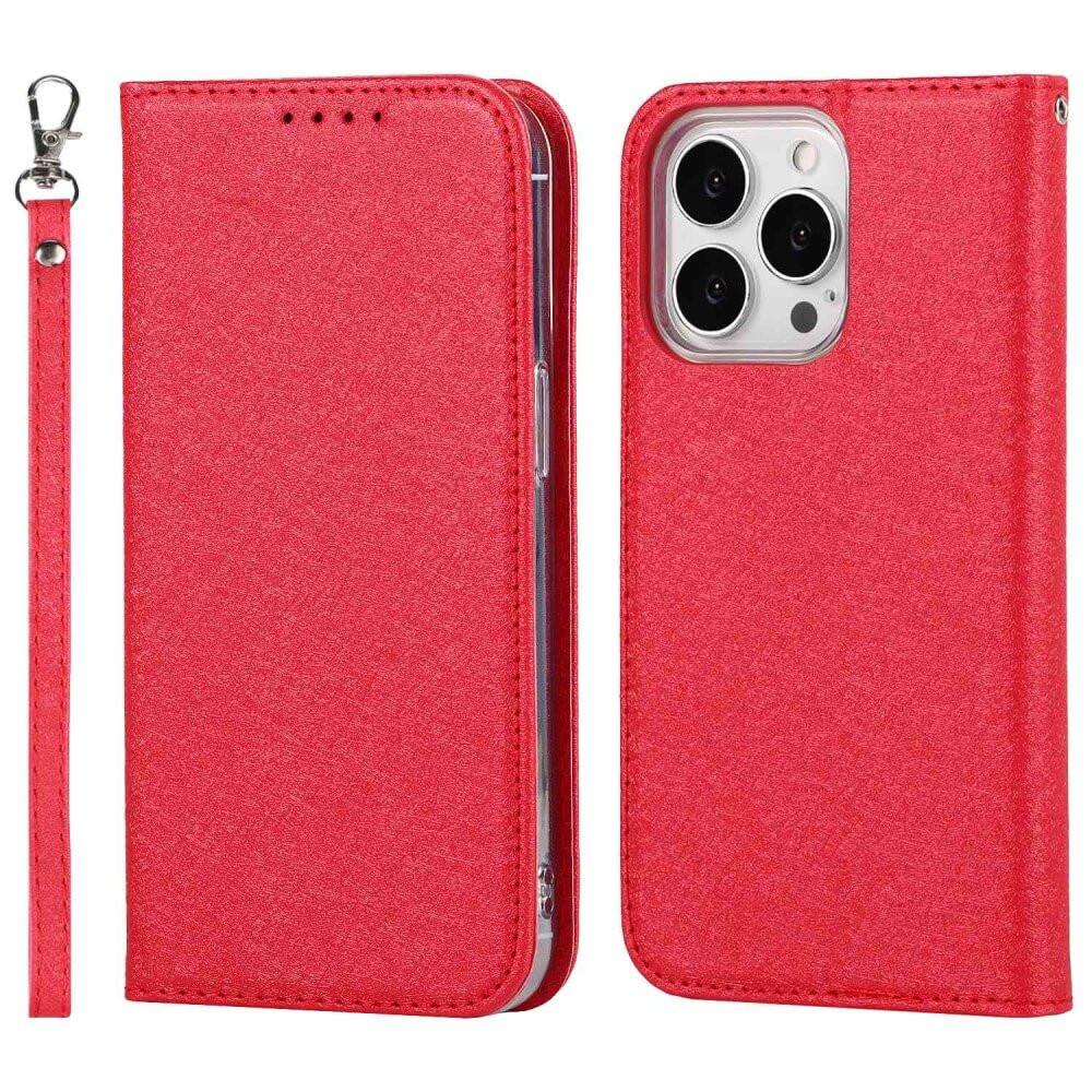 Cover-Discount  iPhone 14 Pro Max - Silk Texture Flip Case 