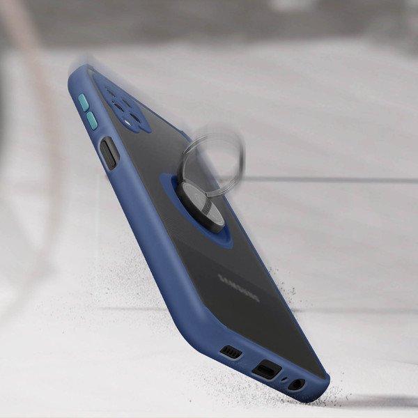 Avizar  Cover con anello per Samsung Galaxy A12 