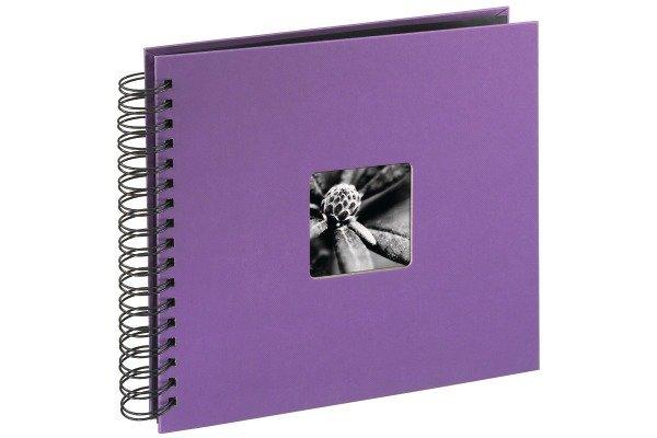 hama HAMA Spiralalbum Fine Art 94876 280x240mm, lila 25 Blatt  