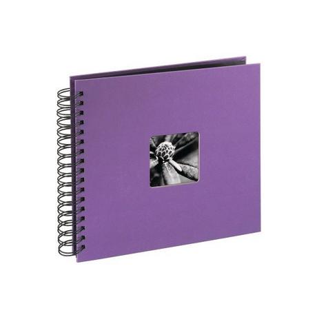hama HAMA Spiralalbum Fine Art 94876 280x240mm, lila 25 Blatt  