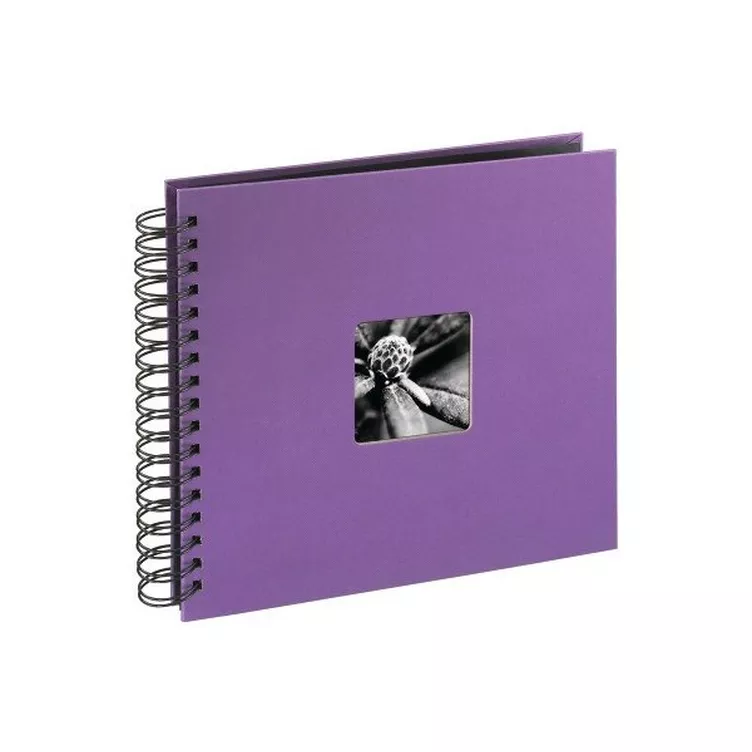 hama HAMA Spiralalbum Fine Art 94876 280x240mm lila 25 Blatt online kaufen MANOR