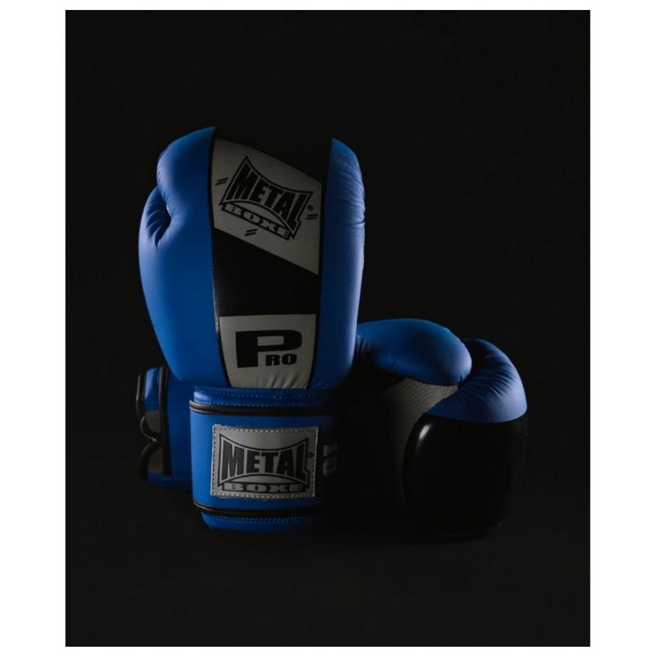 METALBOXE  Gant Competition Velcro Pro Bleu 08 Oz 