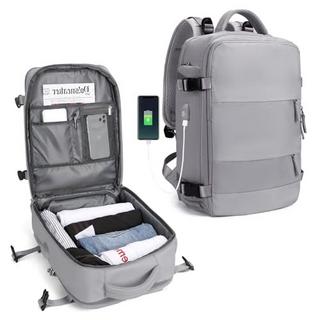 Only-bags.store  Sac à dos de randonnée étanche pour sports de plein air, sac d'école décontracté, adapté à un ordinateur portable de 14 pouces avec port de chargement, compartiment à chaussures 