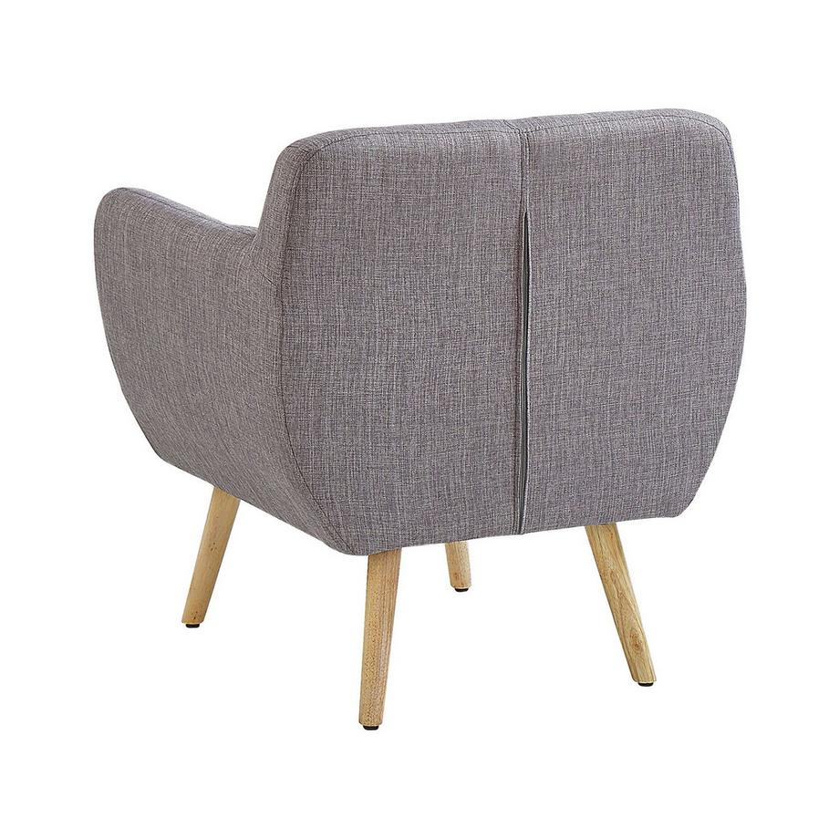 Beliani Sessel aus Stoff Retro MELBY  