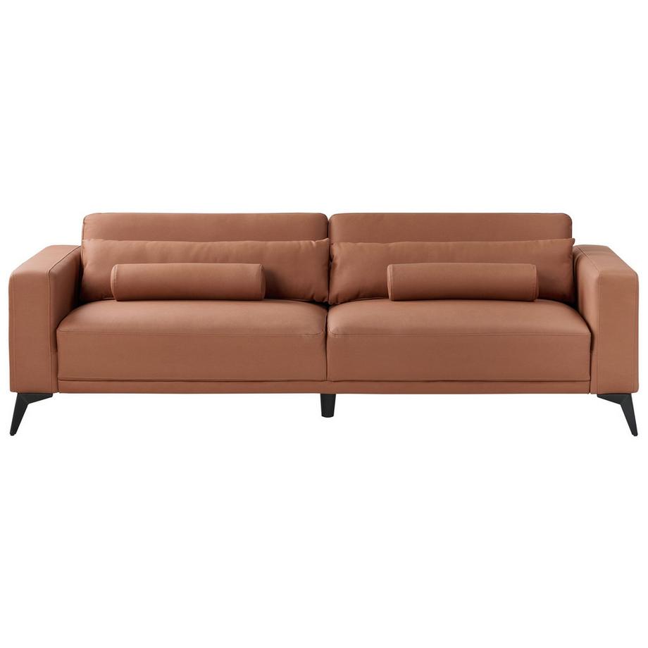 3 Sitzer Sofa aus Veganes Ökoleder Industriell ANGE