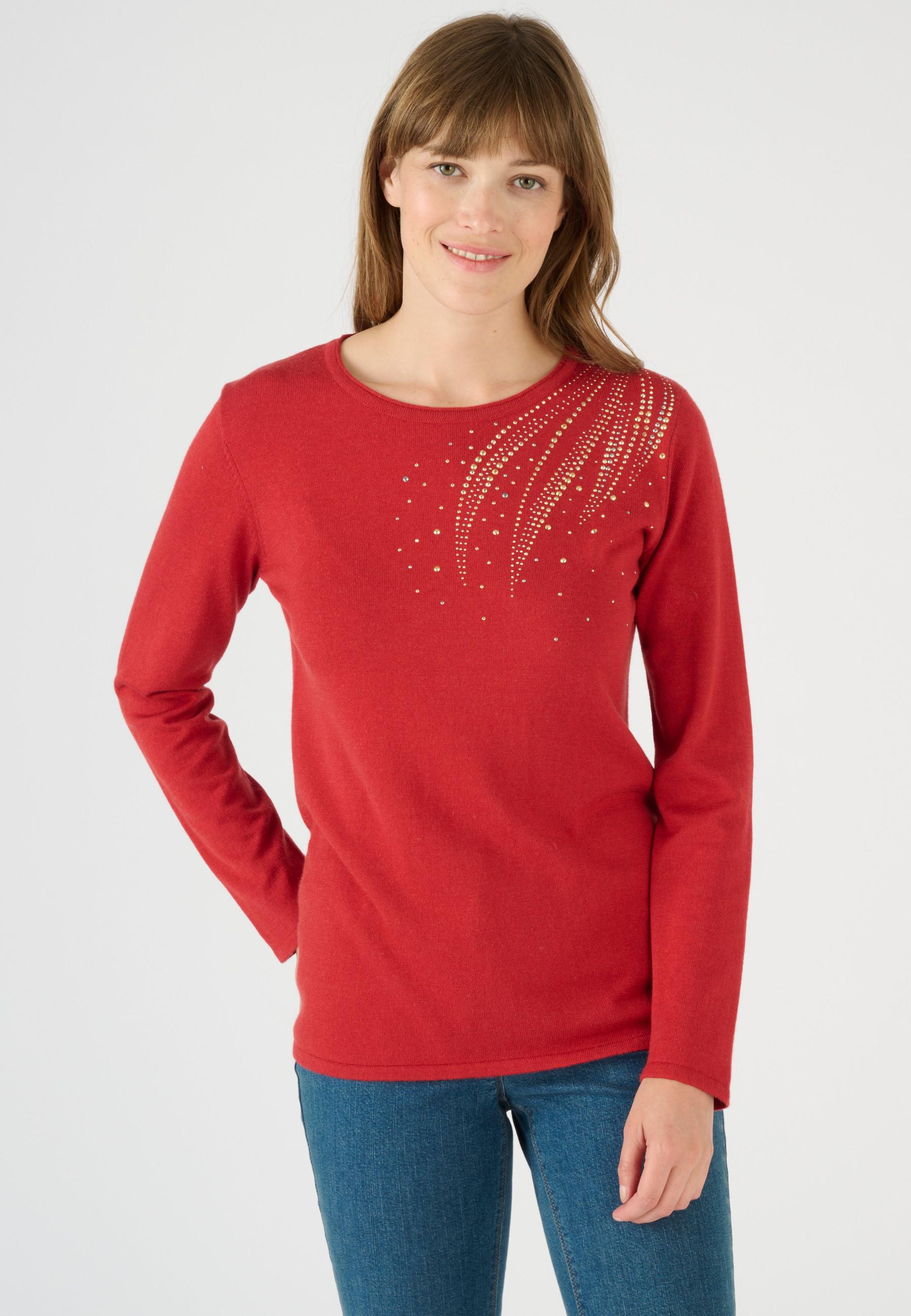 Damart  Pullover mit Pailletten 