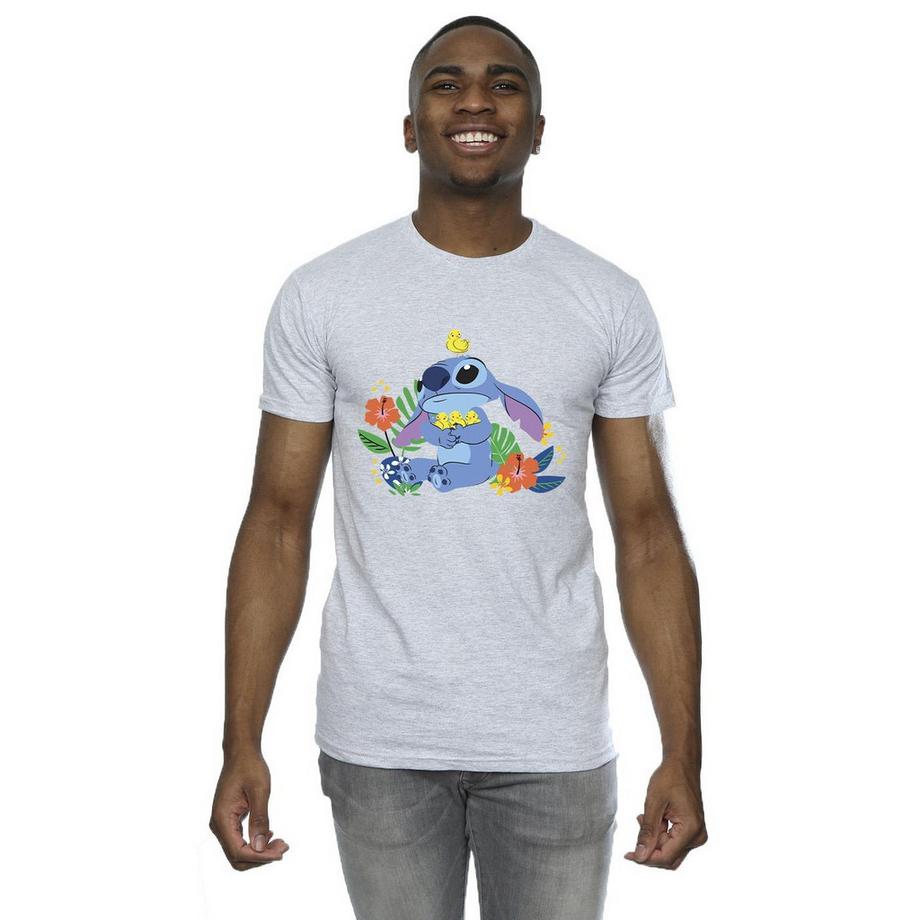 Disney Stitch et Canetons T-Shirt Imprimé Graphique  