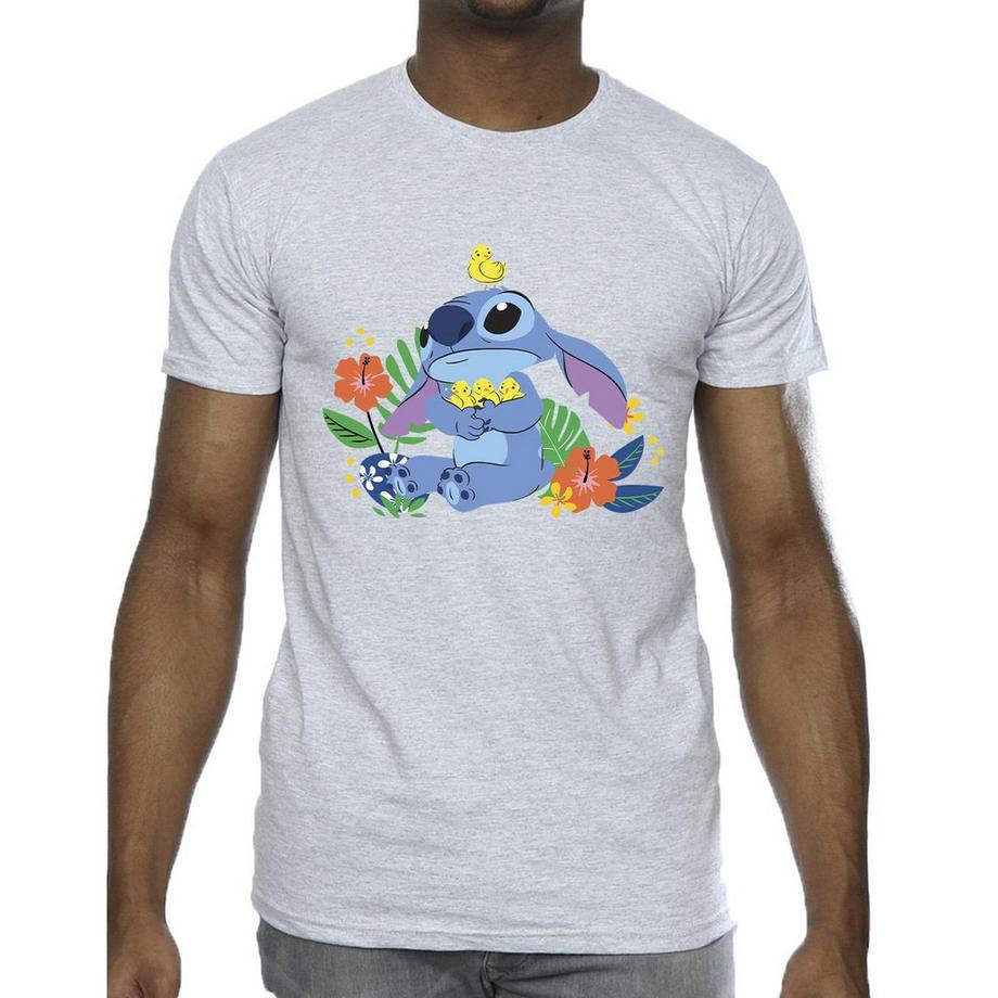Disney Stitch et Canetons T-Shirt Imprimé Graphique  