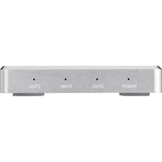 SpeaKa Professional  Répartiteur HDMI Ultra Slim 1 x 2, en aluminium 