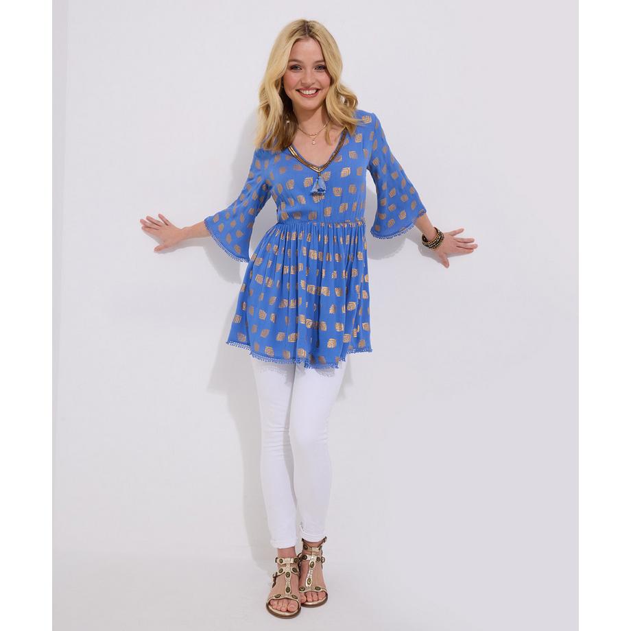 Joe Browns Metallisch bestickte Tunika  