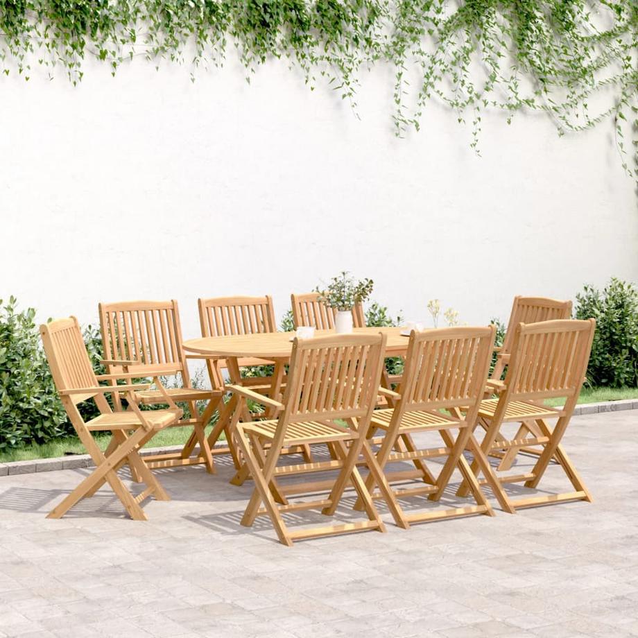 VidaXL Ensemble de salle à manger de jardin bois d'acacia  