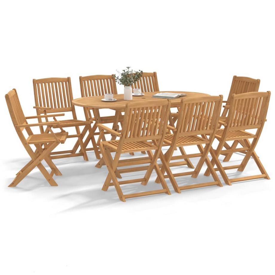 VidaXL Ensemble de salle à manger de jardin bois d'acacia  