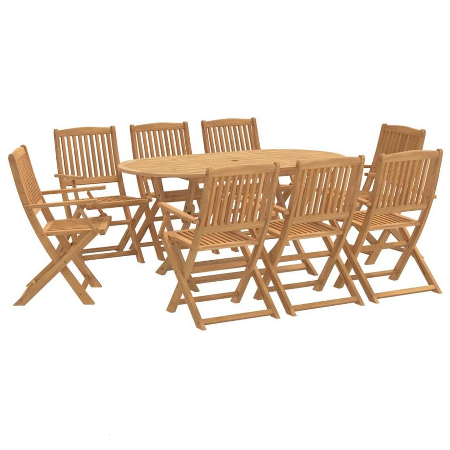 set da pranzo da giardino Legno di acacia