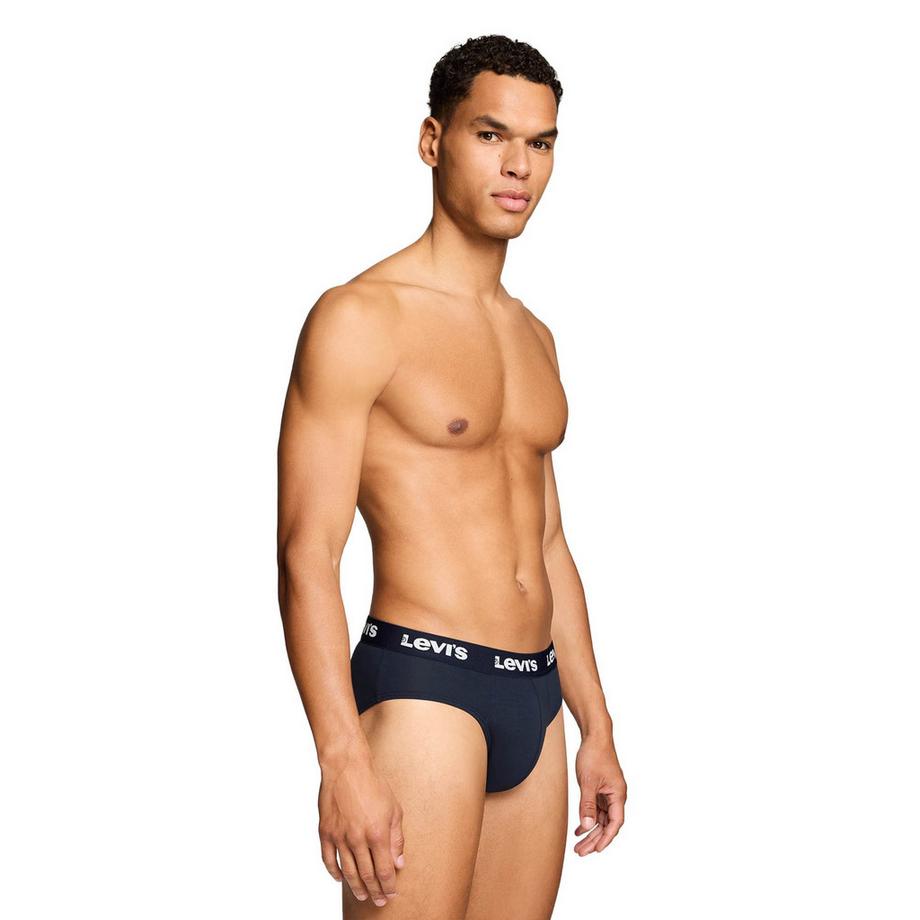 Levis Slip Logo Ripetuto Stretch Confezione da 2  