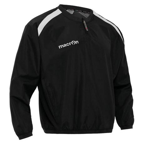 macron  giacca 1/4 zip antivento como 