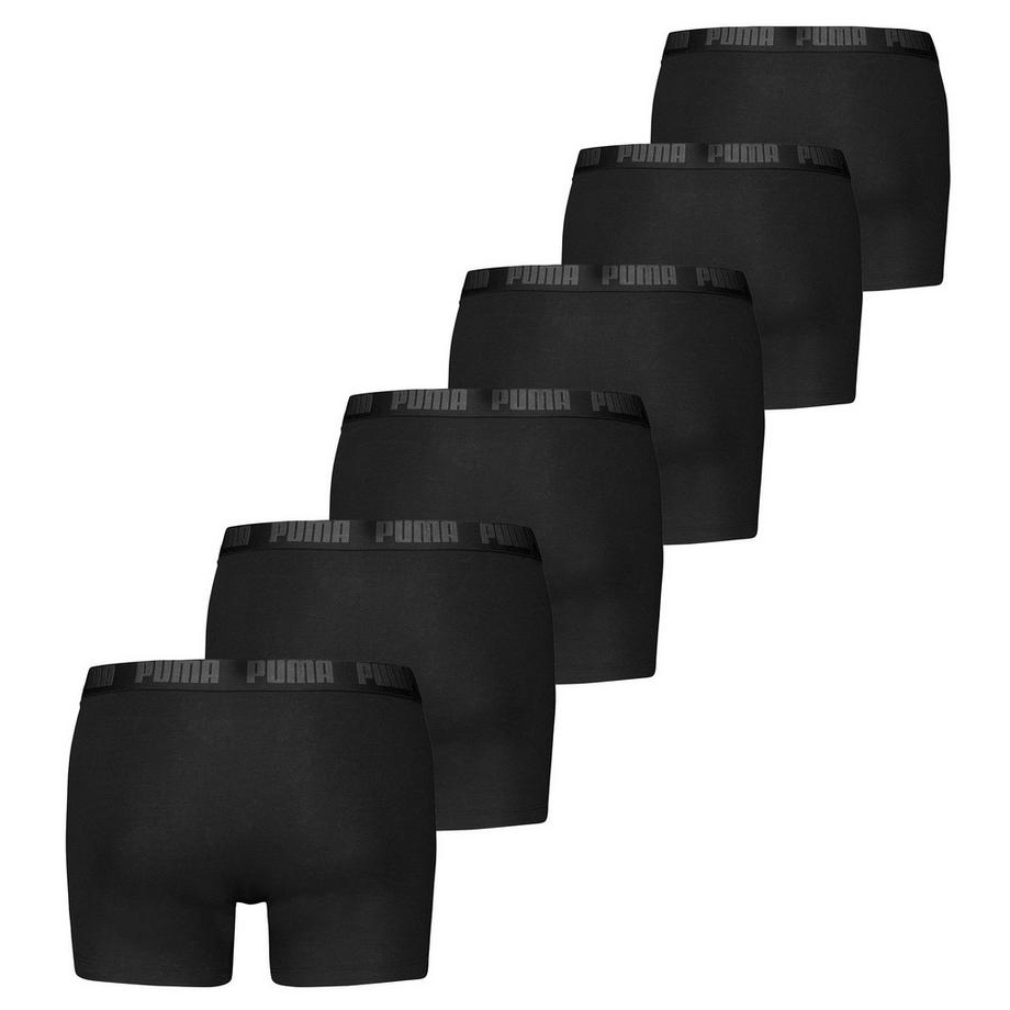 PUMA Basic Boxer 6P Ecom Figurbetonte Boxershorts  