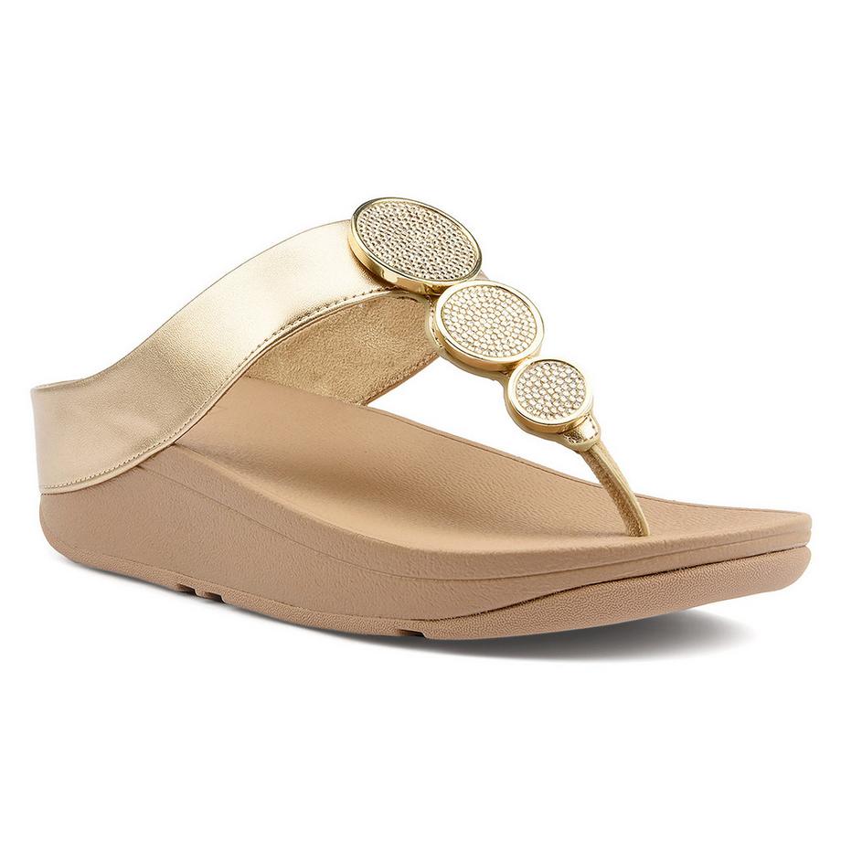 HALO BEAD-CIRCLE METALLIC TOE-POST