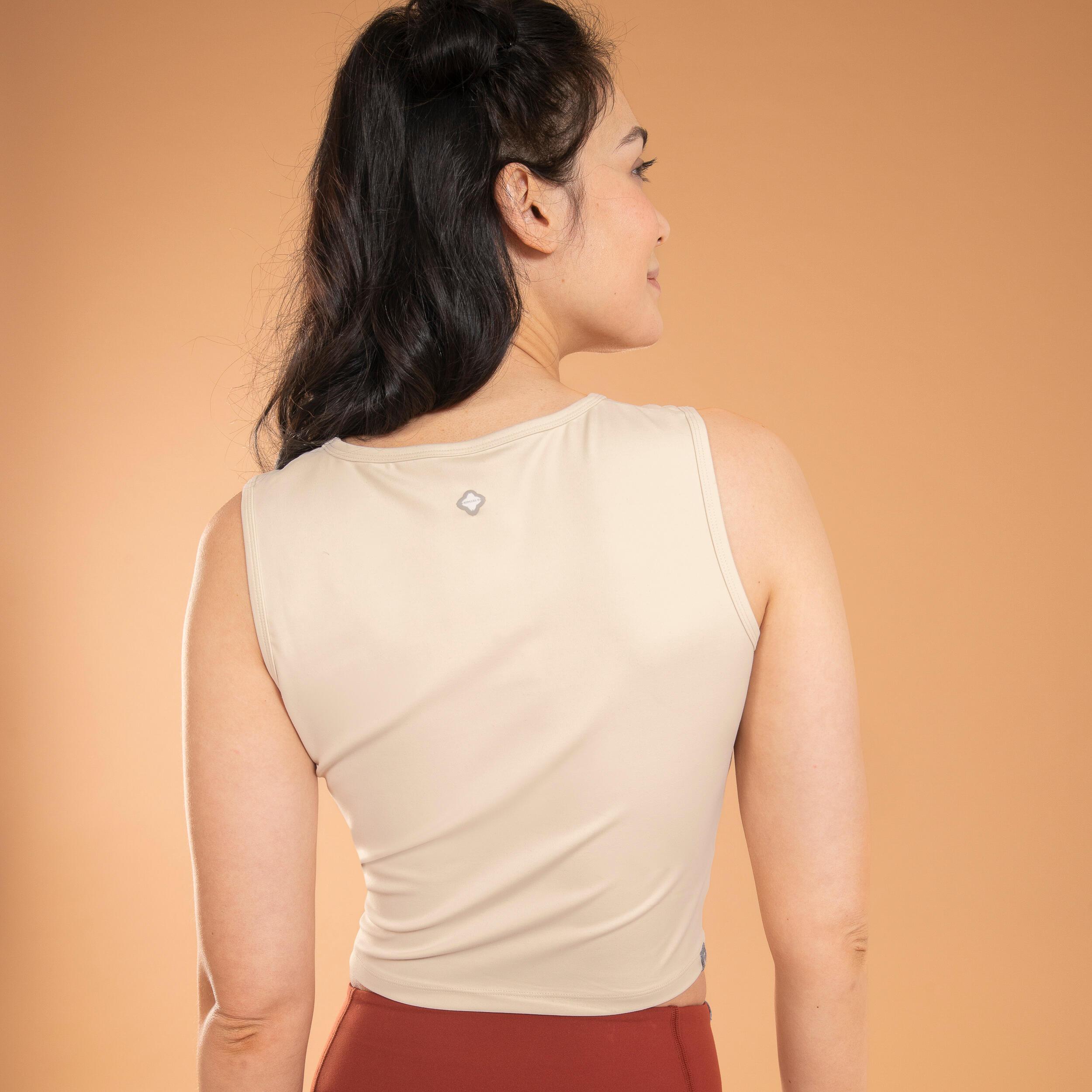 KIMJALY  Canotta donna Aderente Poliammide 