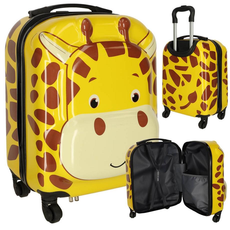 Pricenet  Kinderreisekoffer auf Rädern Giraffe 