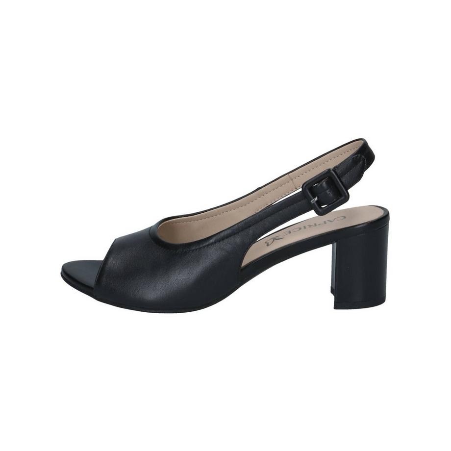 CAPRICE Peep Toe Slingback Pumps  