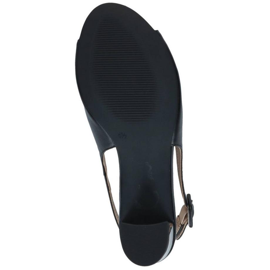 CAPRICE Peep Toe Slingback Pumps  