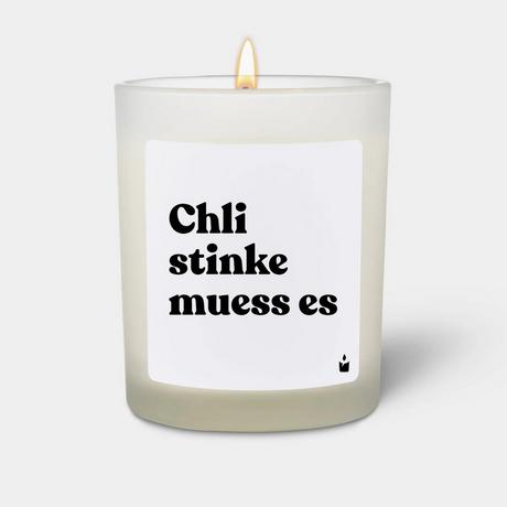 CandleHand Bougie Parfumée Flowery Chli stinke muess es  