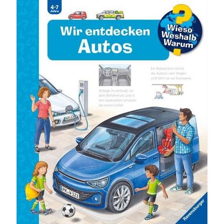 Wieso? Weshalb? Warum? Wir entdecken Autos (Nr.28) Erne, Andrea; Humbach, Markus (Illustrationen) Copertina rigida 