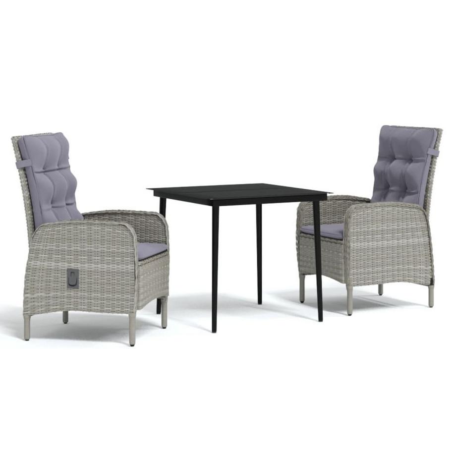 VidaXL Garten essgruppe poly-rattan  