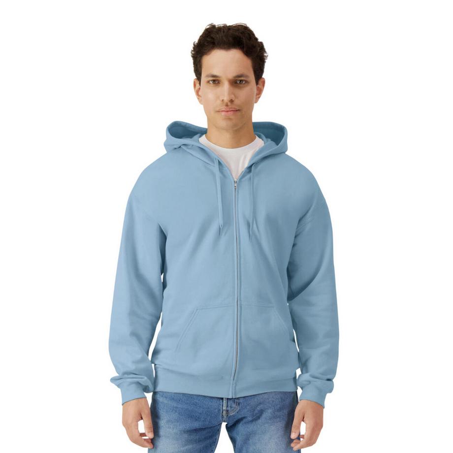 Gildan Softstyle Felpa Con Cappuccio E Zip Intera  