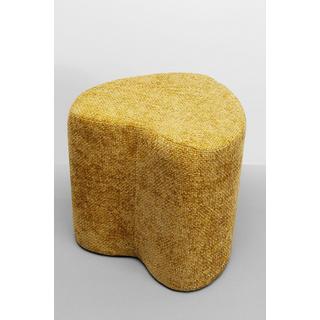 KARE Design Tabouret Lovely jaune 36x34  