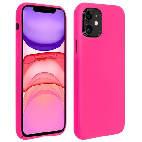 Avizar  Cover Apple iPhone 11 Soft Touch Fucsia 
