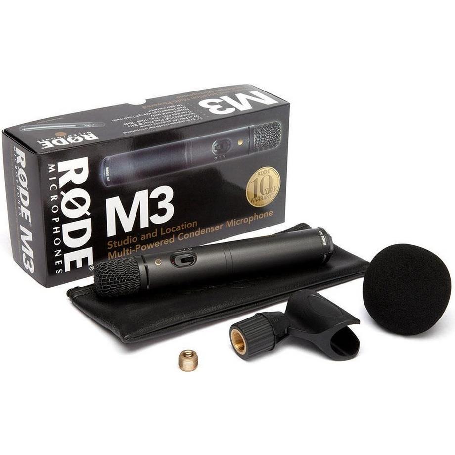 Rode  M3 - Microphone à condensateur, cardioïde 