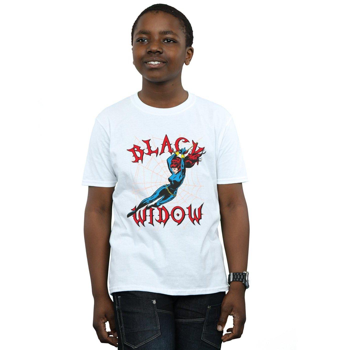 MARVEL  Black Widow Web TShirt 