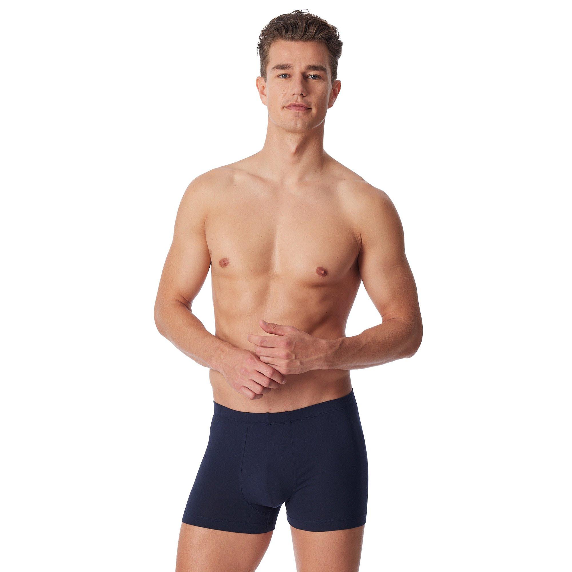 Uncover by Schiesser UNCOVER Cotton Lot de 3 Boxers Ajustés  
