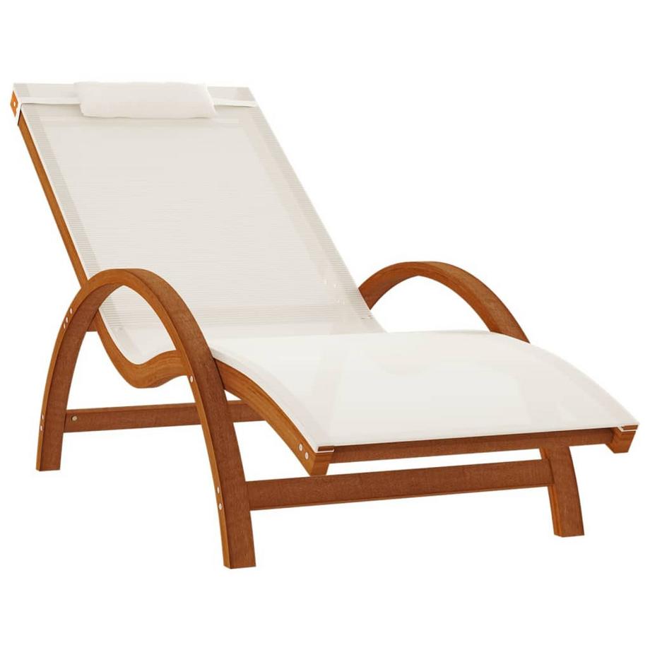 Chaise longue tissu