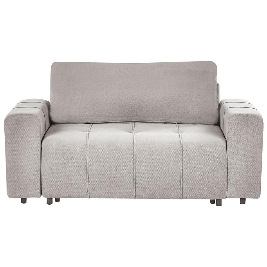 Beliani Canapé 2 places en Tissu Moderne INNVIK  