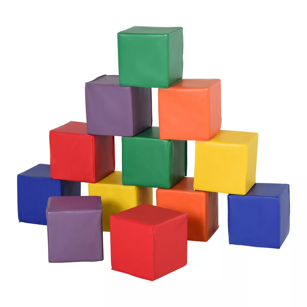 HOMCOM - Bausteinset, One Size, Multicolor