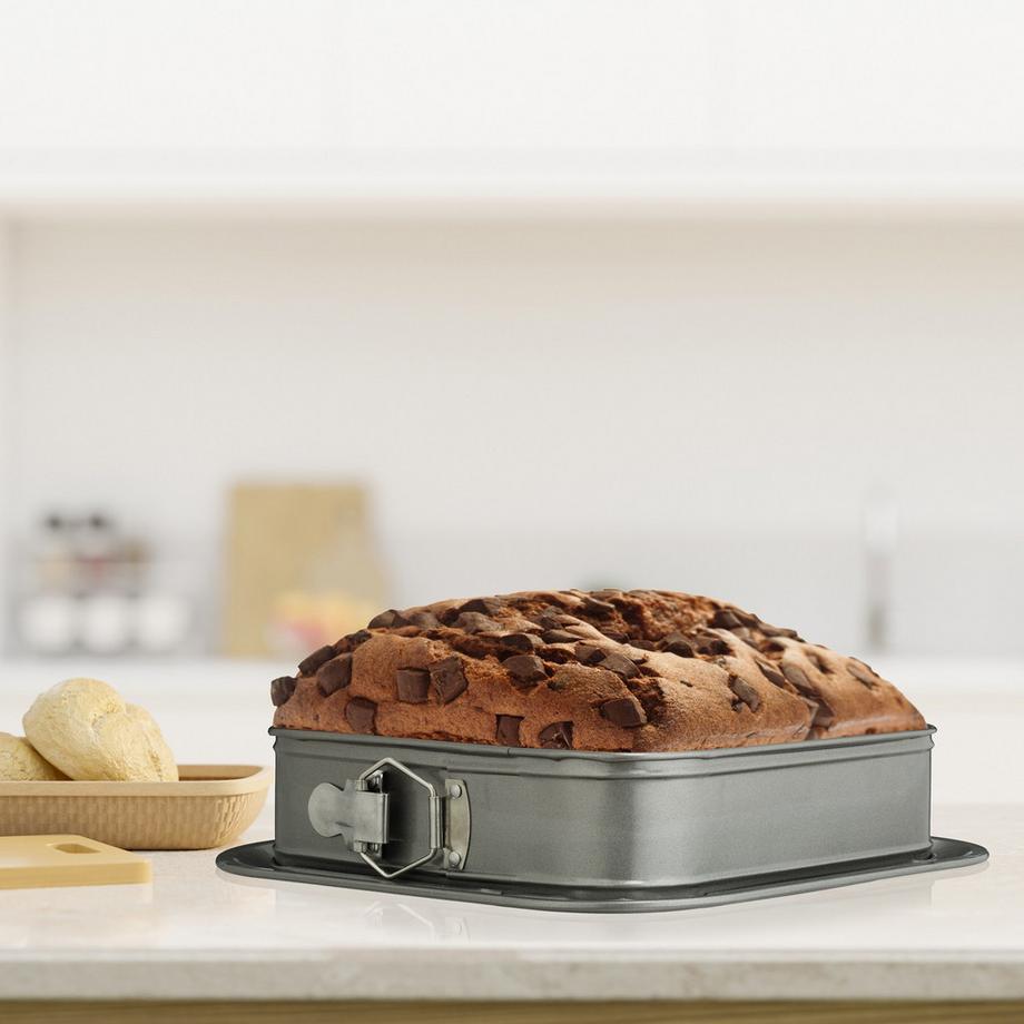 B2X Quadratische Springform mit Auslaufschutz  