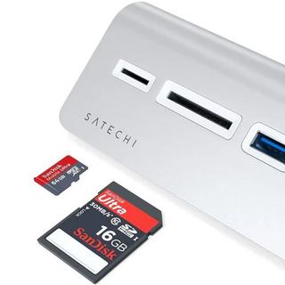 SATECHI  USB-C Hub, 3x USB + Kartenleser Satechi 