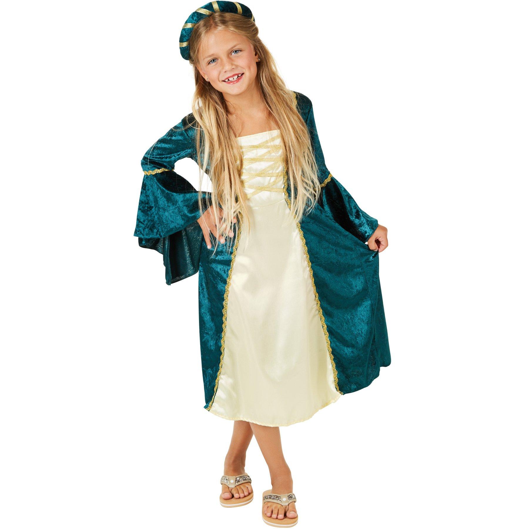 Tectake  Costume da principessa del castello per bambina 